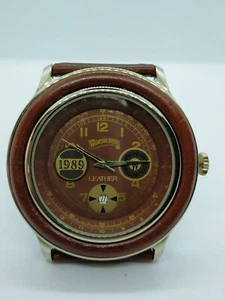 Watch Winchester Vintage 1989 leather Big Size 1 31/32in N.O.S.Movinento - Picture 1 of 5