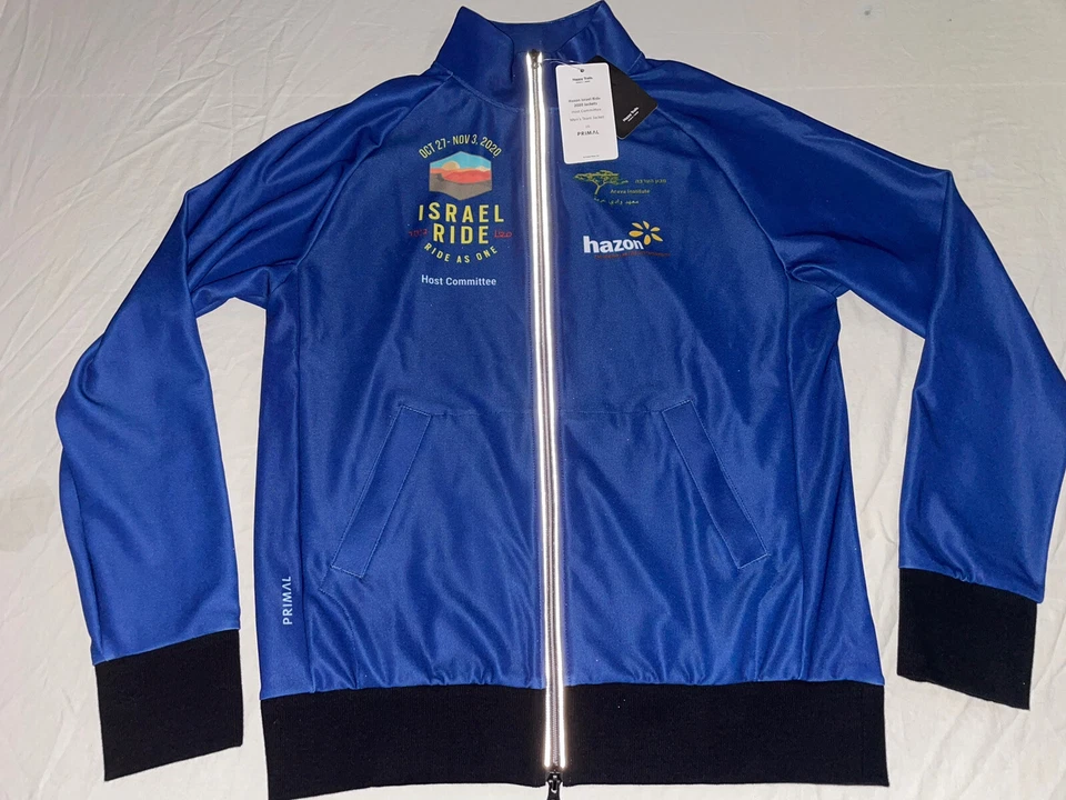 Велосипедная куртка на молнии Primal Wear мужская большая «Israel Ride» новая с ценниками! - Изображение 1 из 4