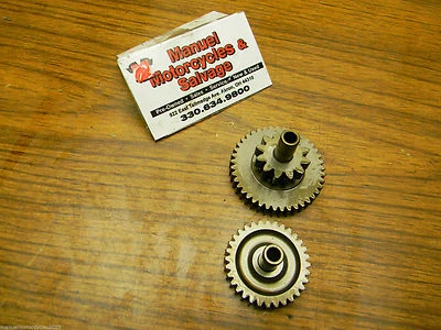 2000 00 Suzuki VS800 VS 800 GL Intruder Idal engranajes y embrague de arranque Foto 1 de 2