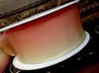 Vintage Ribbon Ombre Rayon Acetate 5/8&quot;-1.5&quot; Yellow Apricot 1yd Made in France