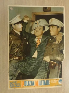 Locandina Fotobusta Polizia Militare (Off Limits) Jack Dempsey USA 1953 ▓ - Picture 1 of 1