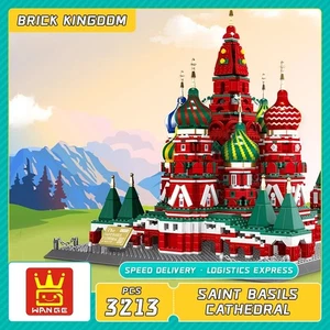 3213pz Architettura La Cattedrale di San Basilio Modellino Kit Blocchi Costruzione Set - Foto 1 di 22