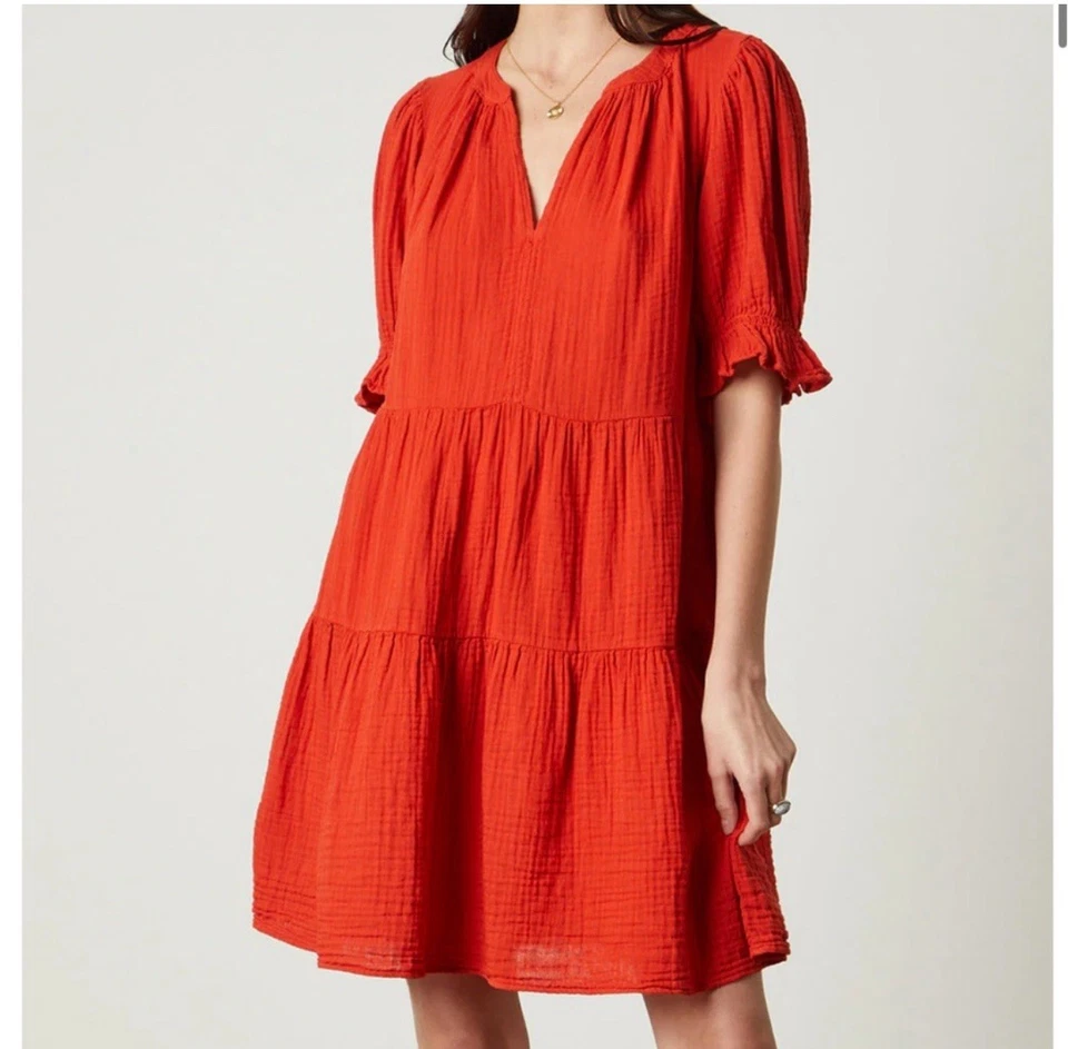 Б/у в отличном состоянии бархатное платье от Graham & Spencer Clarissa вишнево-красное.  XL - Изображение 1 из 4