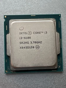 Processeur Intel Core i3-6100 CPU 2 x 3,70 GHz socket 1151 - Photo 1/1
