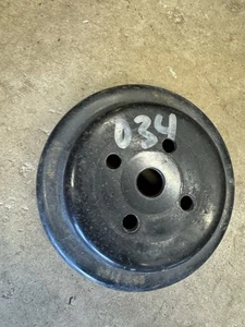 Jeep Wrangler YJ 91-95 2.5 4.0 4cyl 6cyl Water Pump Pulley OEM 53007154 (034) - Picture 1 of 12