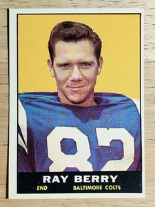 1961 Topps #4 Raymond Berry (EXMT) - Picture 1 of 2