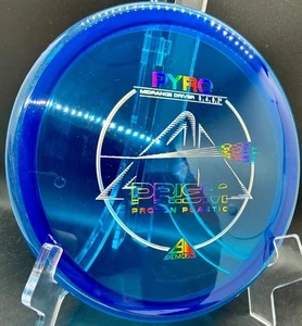 MVP Axiom Prism Proton Pyro Rare ALL-BLUE Blue w/Blue Rim - Disc Golf Midrange - Picture 1 of 9