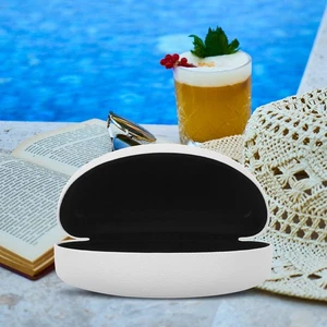  2 Pcs Sunglasses Travel Organizer Box Eyeglass Hard Case Cases for - Picture 1 of 12