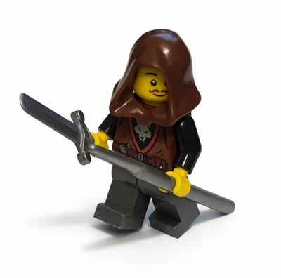 LEGO wolfpack Knight Minifigure Lions Castle Medieval 10305 - Genuine New