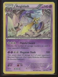 2016 XY - BREAKpoint Aegislash Stage 2/Rare Holo #62 Pokemon Card - Picture 1 of 2
