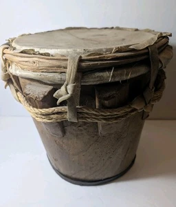 Batteria IGBA (Igbo, NIGERIA) testa 10" alta 10 pollici - Foto 1 di 12