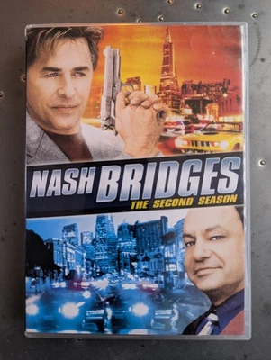 Nash Bridges The Second Season DVD 2009 5-Disc Set! Foto 1 de 4