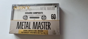 Sony Metal Master 60 Type IV (MTL- MST60c) Audio Cassette - Bild 1 von 4
