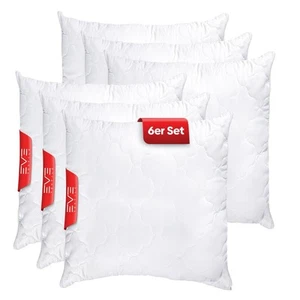 EVE Textile® Kopfkissen Kissen 6x Steppkissen Bettkissen Schlafkissen Sofakissen - Bild 1 von 13