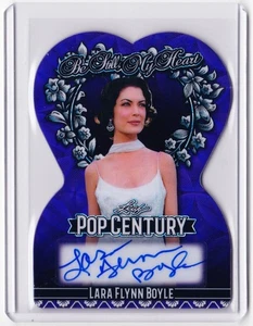 Lara Flynn Boyle 2025 Leaf Pop Century Autograph Card # 1/1 !! Auto Twin Peaks - Picture 1 of 2