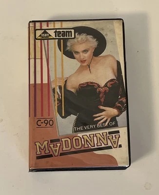 MADONNA The Very Best Of INDONESIA Cassette RARE UNIQUE PACKAGE - Image 1 of 2