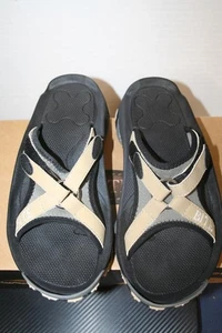 Sandalias Bite Enerslide para mujer cómodas talla 7 #8009A almendra/gris/negro nuevas en caja - Imagen 1 de 8