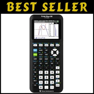 TI-84 Plus Graphing Calculator, Black - Picture 1 of 12