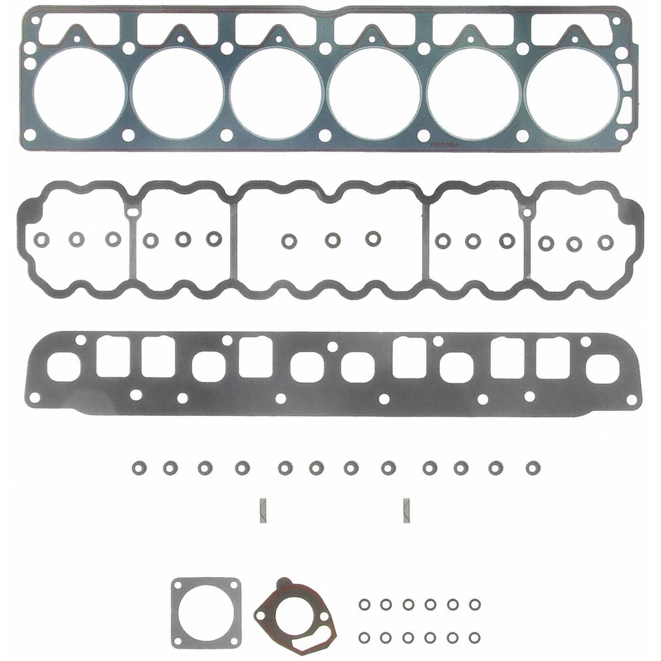 Juego de juntas de culata de motor Fel-Pro para Jeep Wrangler 2000-2003 4,0 L L L6 Foto 1 de 1