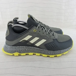 Adidas Mens Cloudfoam Olive Green Trail Running Shoes Sneakers EG3458 Size 8 - Picture 1 of 12