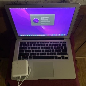 APPLE MACBOOK AIR LAPTOP NOTEBOOK 250GB SSD 4GB RAM MacOS 15 SEQUOIA W/CHARGER - Picture 1 of 5
