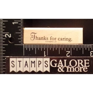 Stampin' Up! SELLOS DE GOMA GRACIAS POR CUIDAR DECIR #T15 - Imagen 1 de 2