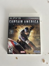 Captain America Super Soldier - Sony PlayStation 3 Rare Works