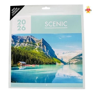 2026 Square wall calendar Scenic 1PCS - Picture 1 of 2