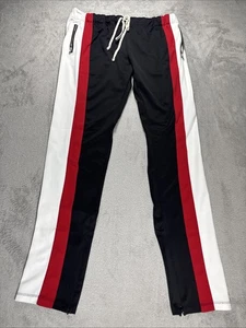 Eptm schwarz/rot/weiß gestreifte Hose Herren Größe XXL - Bild 1 von 12