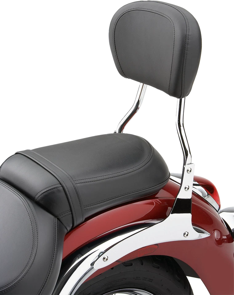 COBRA 02-8745 COBRA Short Round Sissy Bar com Almofada Cromada para Yamaha V Star 1300 - Imagem 1 de 1