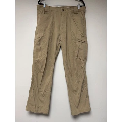 Coleman Mens 36x30 Beige Cargo Pants Outdoor Hiking Work Relaxed Fit - Image 1 of 4