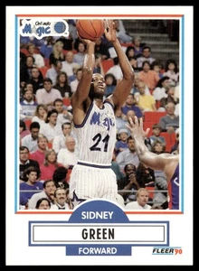 1990-91 Fleer Sidney Green Orlando Magic #134 - Picture 1 of 2
