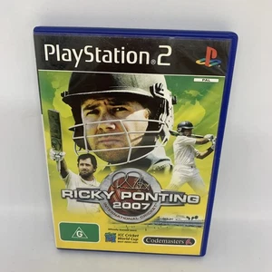 Ricky Ponting 2007 PLAYSTATION 2 Complete PAL Game ACCEPTABLE CONDITION FreePost - Bild 1 von 4