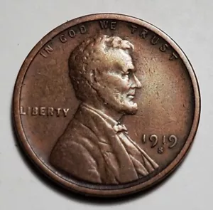 1919 S LINCOLN WEIZENPFENNIG #C5905 - Bild 1 von 2