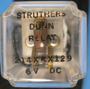 STRUTHERS &DUNN RELAY 214XAX129 6VDC - Picture 1 of 8