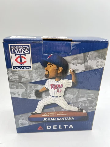 Johan Santana Minnesota Twins Hall of Fame Bobblehead 2018 Cover