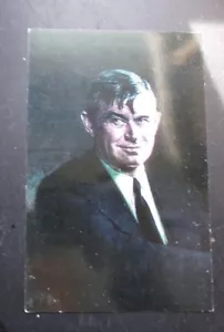 VINTAGE UNUSED POSTCARD - PORTRAIT OF WILL ROGERS - Picture 1 of 2