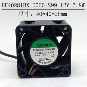 SUNON PF40281BX-D060-S99 4028 40mm 12V 4-wire PWM cooling fan - Picture 1 of 6