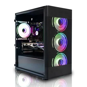 Fast Gaming PC AMD Ryzen 7 5700X 32GB DDR4 1TB SSD RTX 5060Ti 16GB WINDOWS 11 - Picture 1 of 8