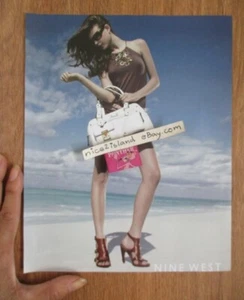 sexy leg picture high heels shoes nine west handbag print ad 8x11 in waterproof - Picture 1 of 1