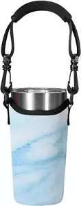 Neoprene 20 Oz Tumbler Carrier Holder Pouch for Stainless Steel Insulated Tumble - Picture 1 of 11
