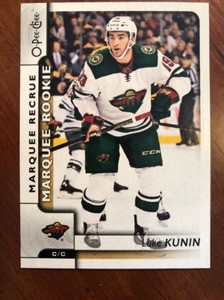 2017-18 UD Series 2 Opee Chee Marquee Rookie #624 Luke Kunin