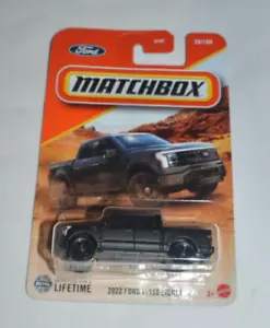 MATCHBOX 2025 MBX MOUNTAIN ADVENTURE - 2022 FORD F-150 LIGHTNING SATIN BLACK - Bild 1 von 5
