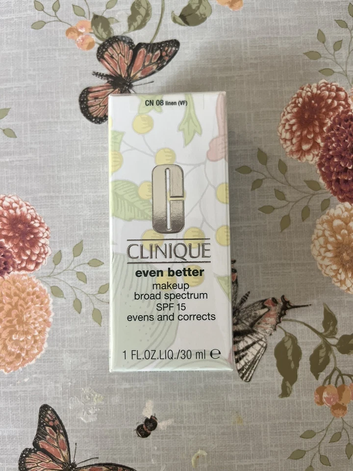 CLINIQUE ~ EVEN BETTER MAKEUP BROAD SPECTRUM ~ # CN 08 LINEN ~ 1 OZ - Image 1 of 1