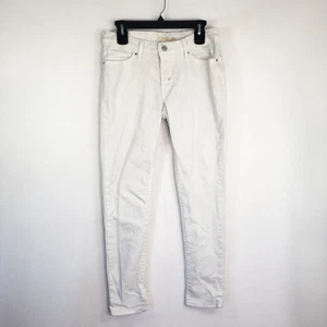 Levi's 711 Jeans Damen 29 Weiß Denim Stretch Zip-Fly Skinny Leg Retro Y2K - Bild 1 von 16