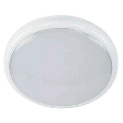 CHANNEL SMARTER SAFETY Channel Safety 15W Milan LED Emergency Round Bulkhead CCT Colour Switchable 3hr