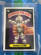 1986 Garbage Pail Kids - Series 3 - 85b Pinned Lynn - NM - Copyright On Front