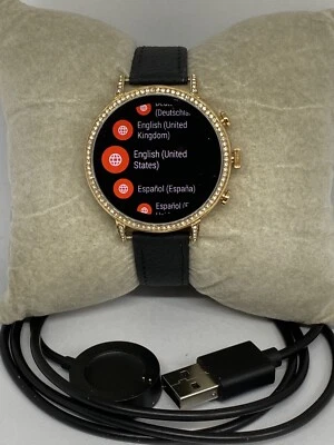 Fossil Gen 4 Authentic Digital Dial Smart Watch Custom Band FTW6011 BA339 - Image 1 of 4