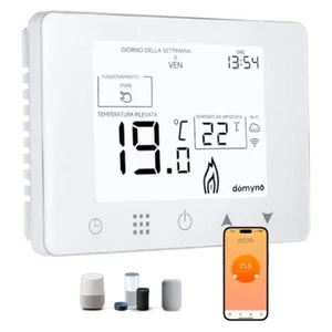 CRONOTERMOSTATO WIFI SMARTPHONE APP ALEXA GOOGLE TERMOSTATO DA PARETE O BOX 503 - Bild 1 von 8