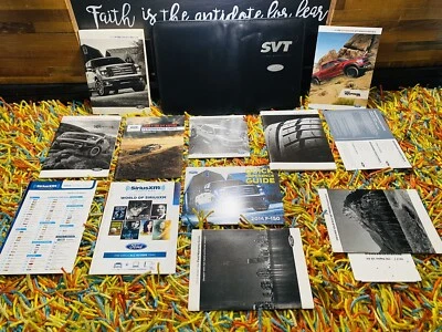 FULL⭕️ 2014 FORD F150 RAPTOR OWNERS MANUAL SET SVT POUCH SUPERCREW CAB SUPER - Image 1 of 4